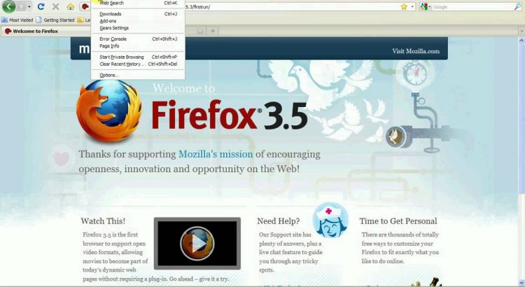 Firefox Install inc Adblock Plus Add on