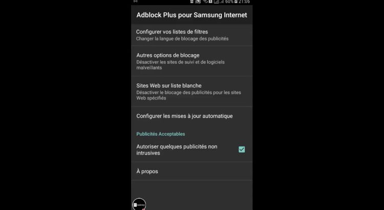 Adblock Plus for Samsung Internet and google on Android