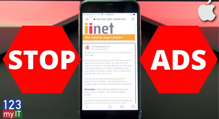 Stop Pop Up Ads on iPhone, iPad, or iPod touch