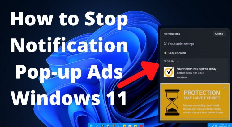 How to Stop Windows 11 Notification Ads from Google Chrome Browser