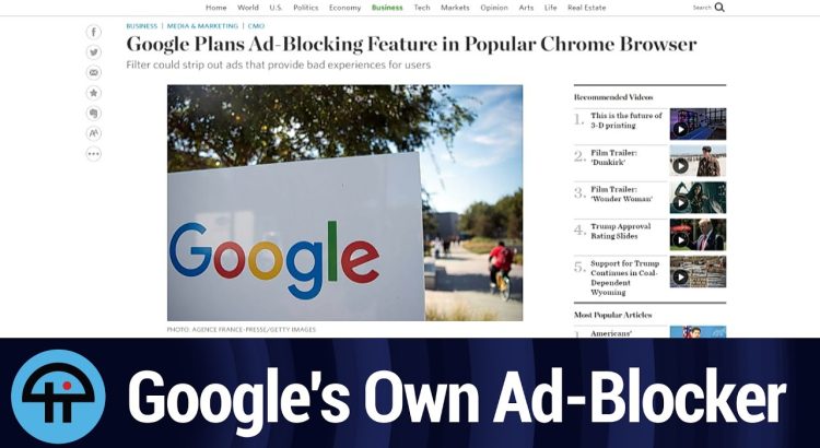 Google Bringing Ad-Blocking to Chrome