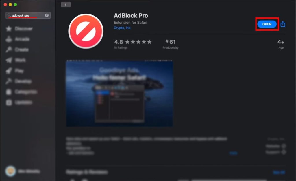 Descargar Adblock Pro en Apple